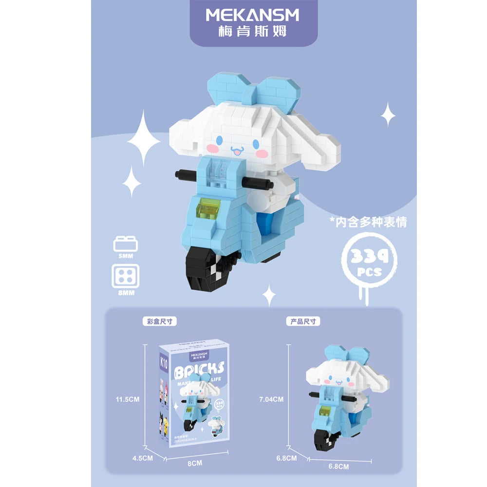 Hello Kitty & Friends Mini Building Blocks – Sanrio Puzzle Toy Gift