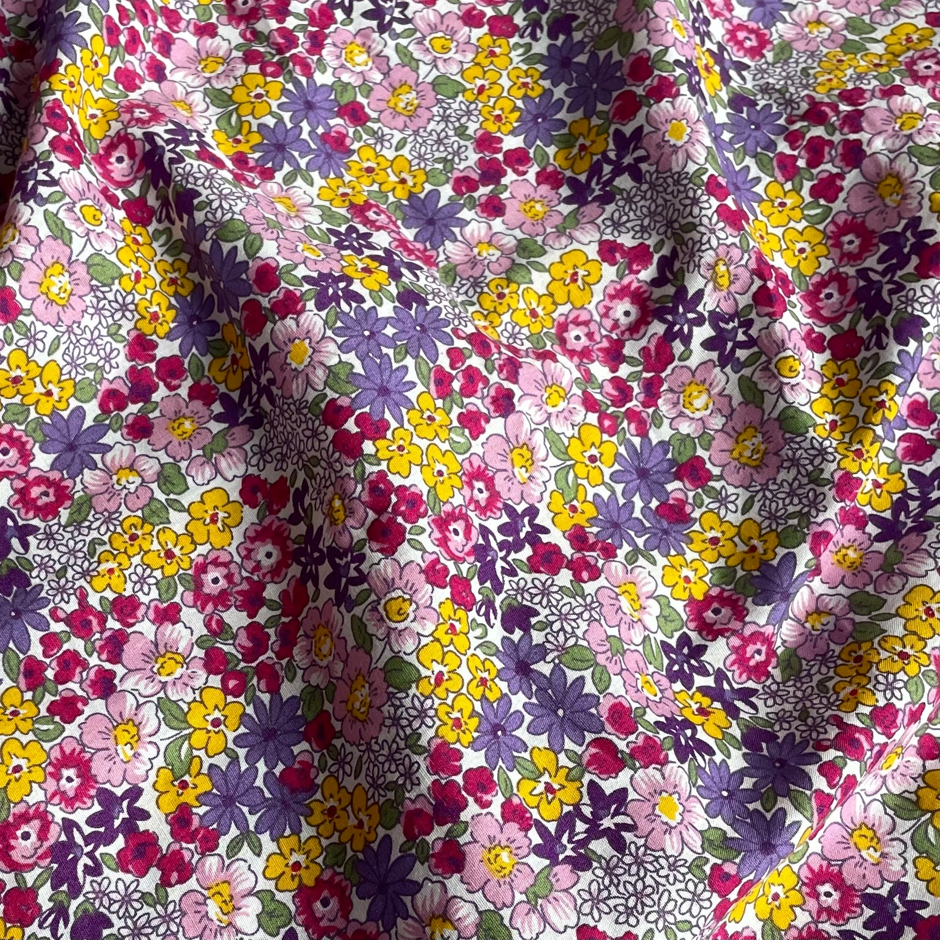 145x50cm Floral 100% Cotton Digital Print Fabric for Sewing