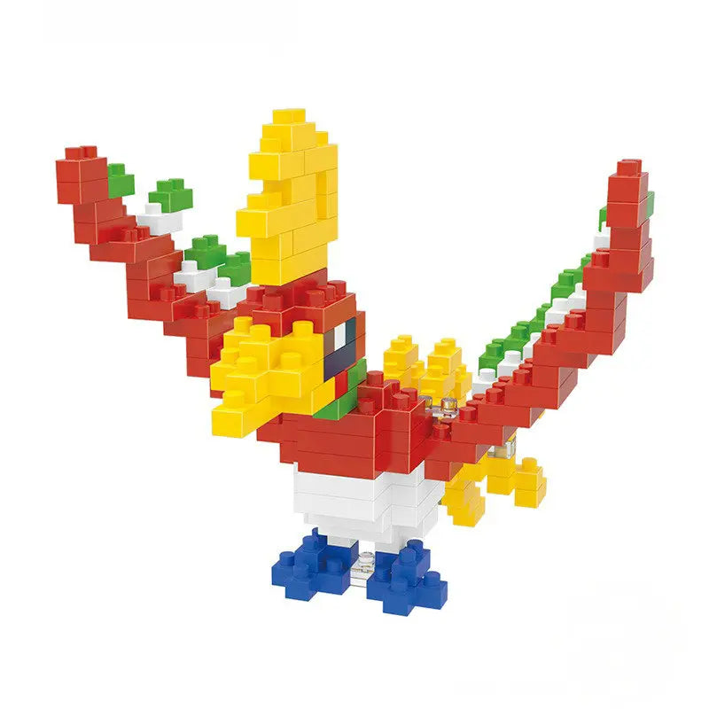 Mini Pokémon Building Blocks – Pikachu, Charizard, Eevee & More