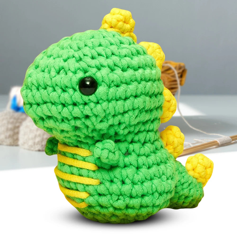 Kids Beginner Crochet Animal Kit