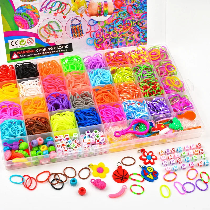 Rainbow Loom Bands DIY Bracelet Kit