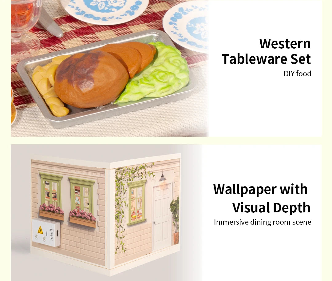 Robotime DIY Miniature Dollhouse – Supply Store Kit