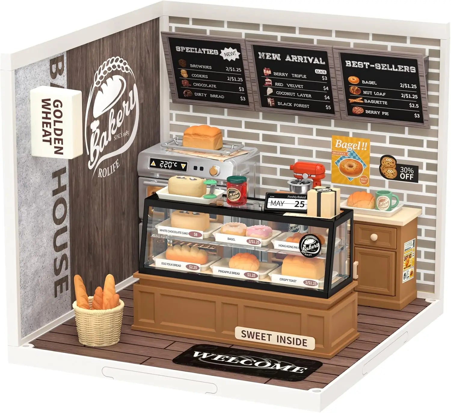 Robotime Miniature Dollhouse Kit – Supply Store