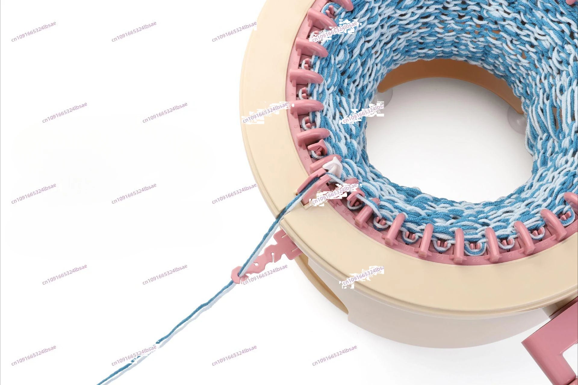 32-Needle Knitting Machine for DIY Hats, Scarves, Socks