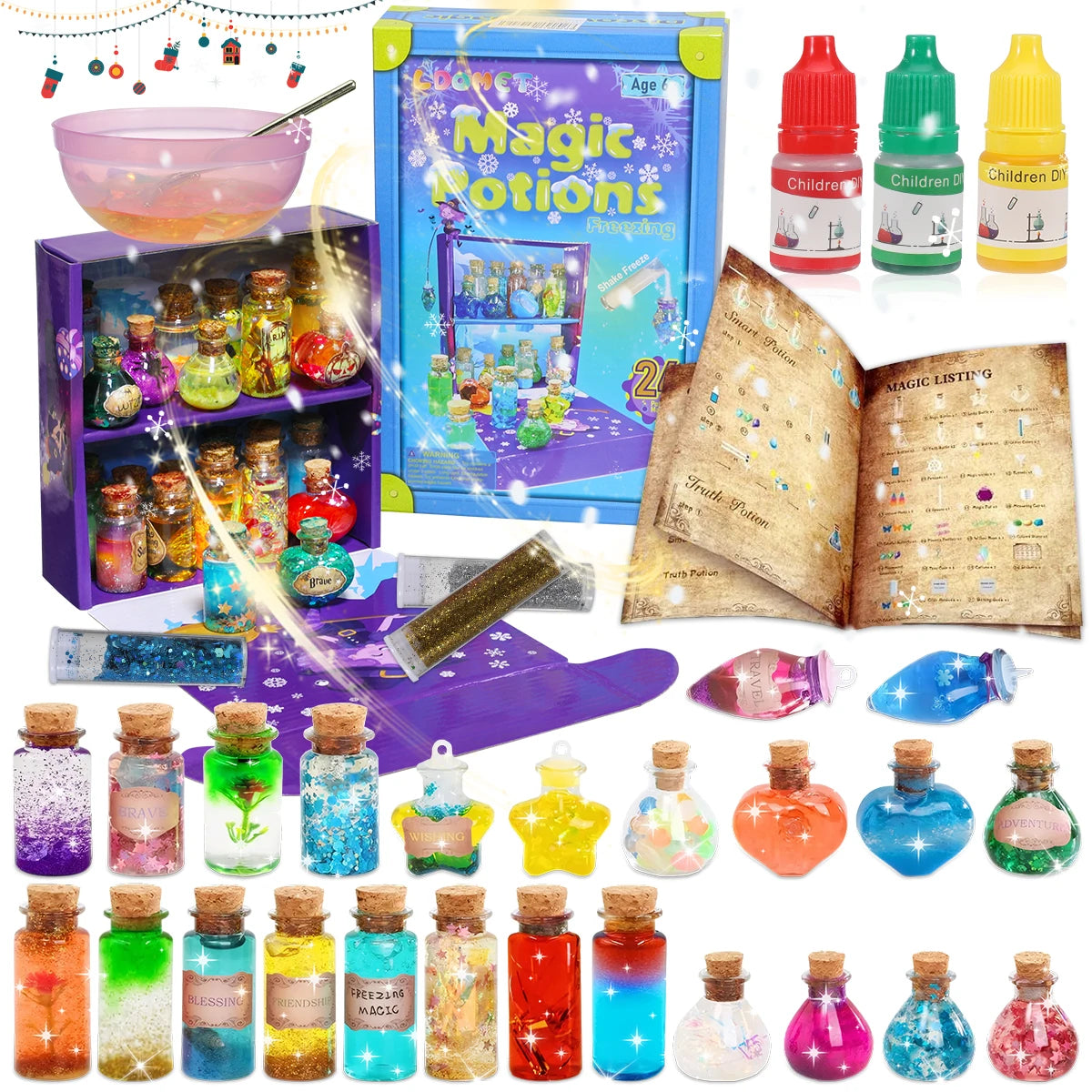 DIY Fairy Magic Potions Kit for Kids