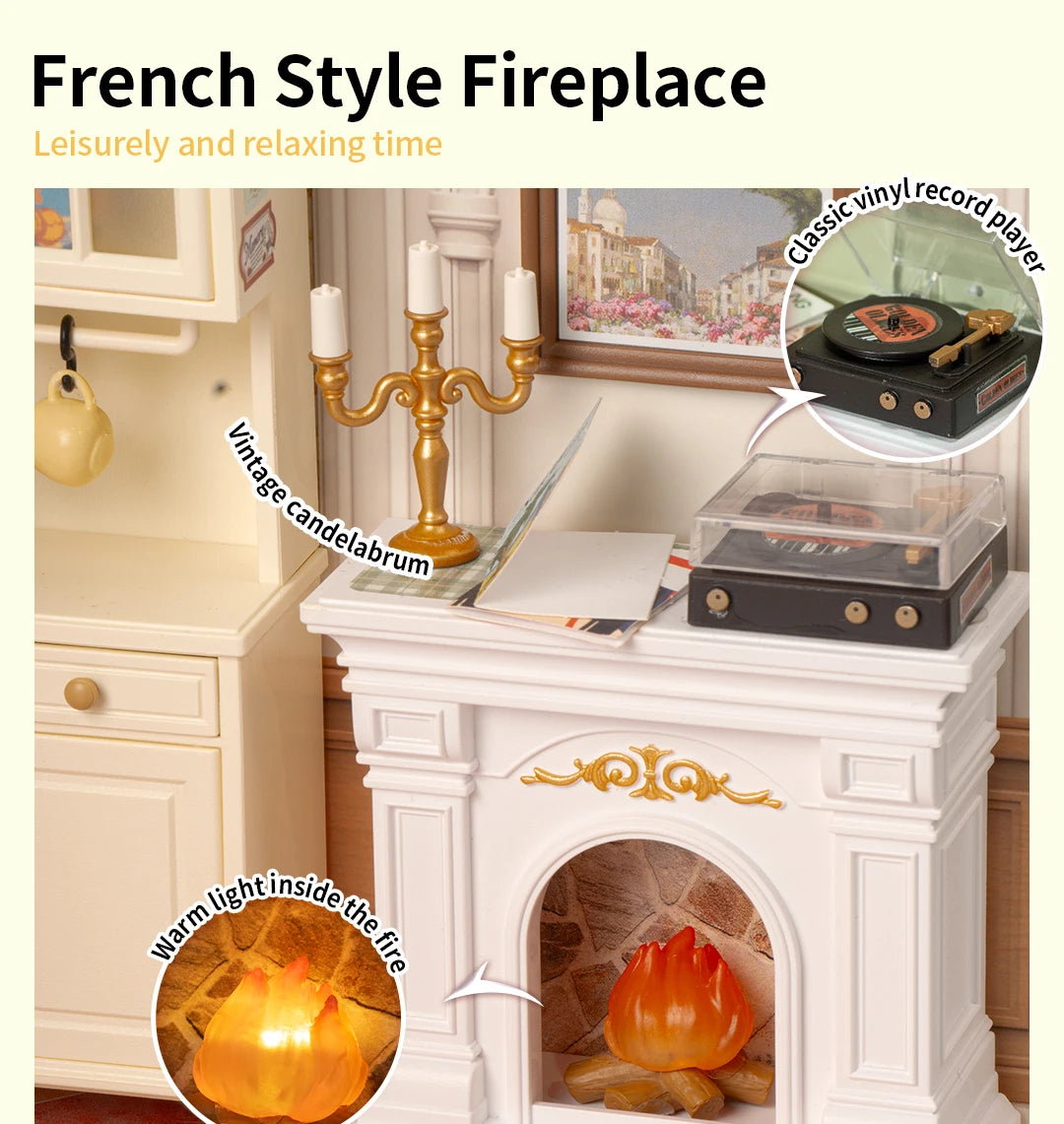 Robotime DIY Miniature Dollhouse – Supply Store Kit