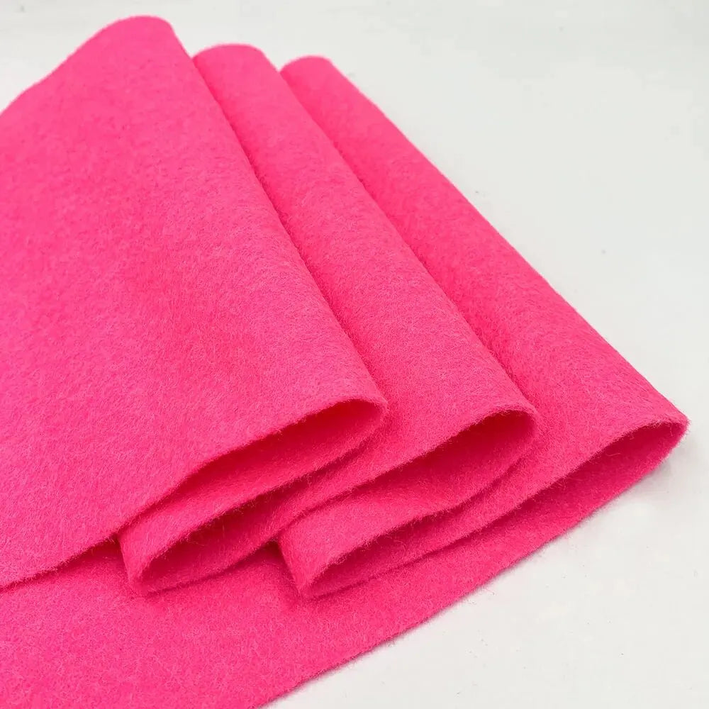 1.4mm Thick Soft Felt Fabric for DIY Crafts and Sewing