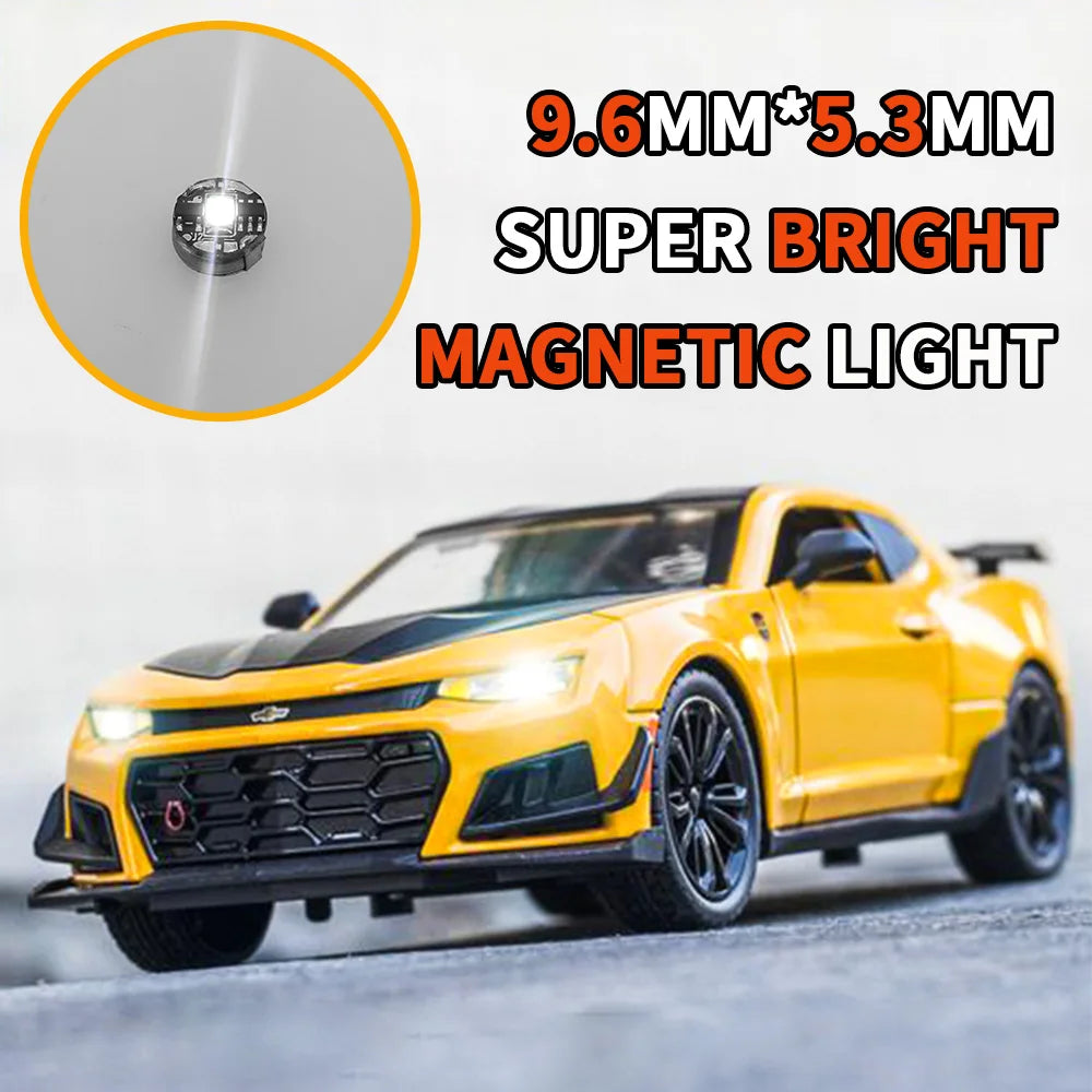 3Pcs Mini Magnetic LED Lamp Model Kit with Battery