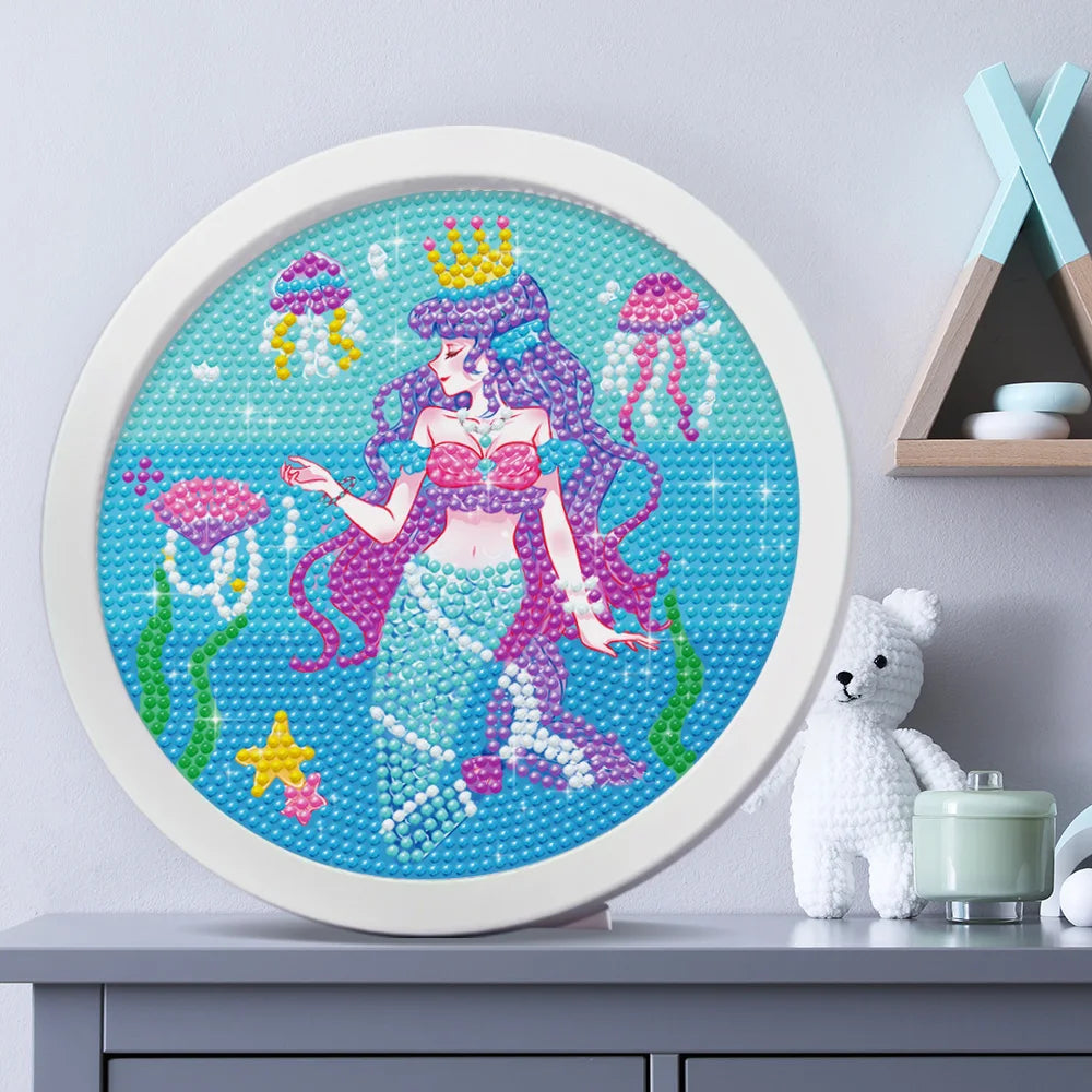 DIY Diamond Painting Unicorn Mermaid Kit
