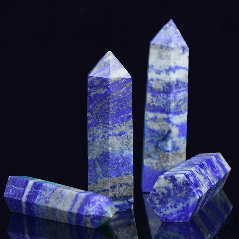 Crystal Stone Point Wands for Decor and Witchcraft