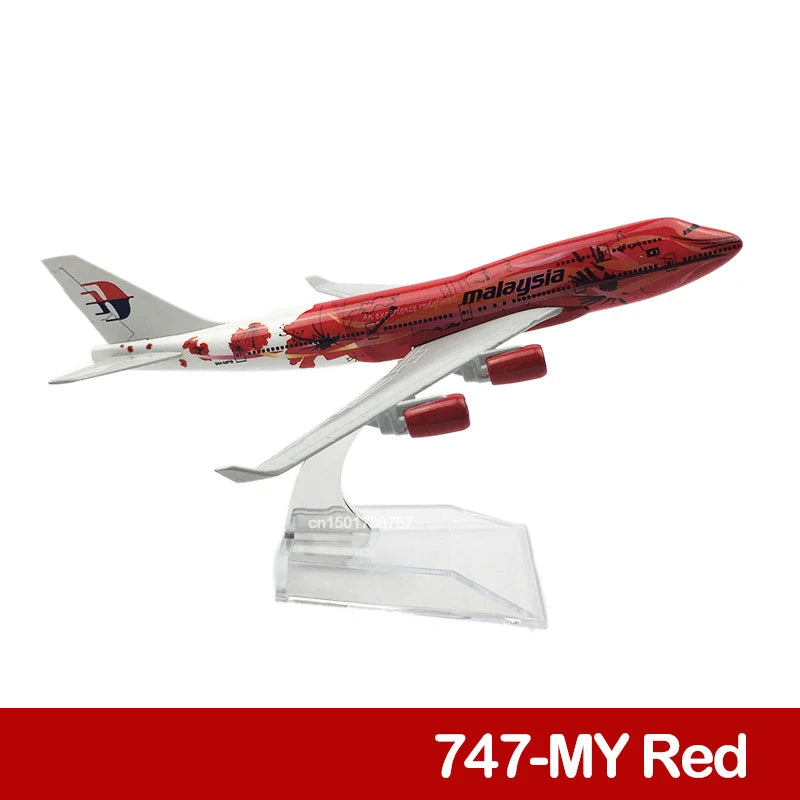 6-Inch Diecast Boeing Airplane Model (737–787 Series)