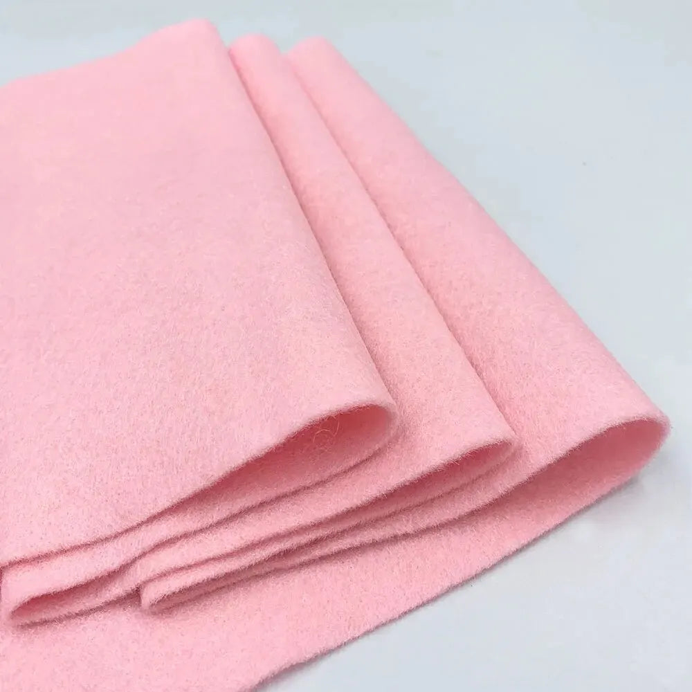 1.4mm Thick Soft Felt Fabric for DIY Crafts and Sewing