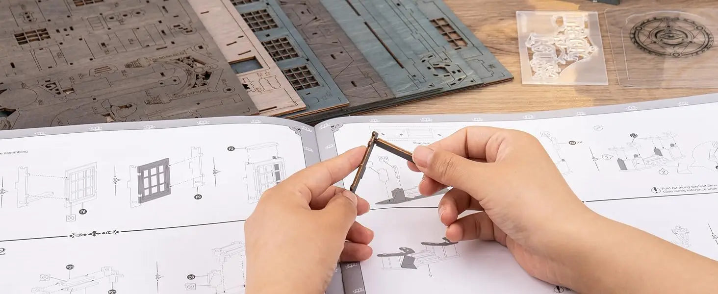 Robotime Rolife DIY Book Nook Miniature Dollhouse