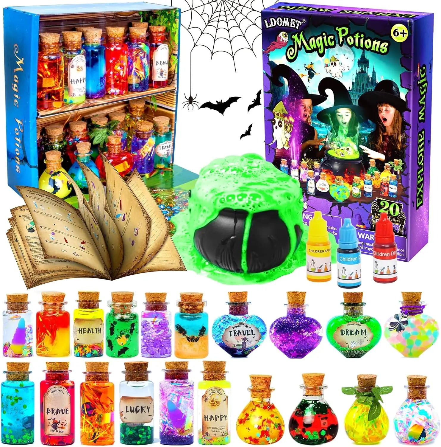 DIY Fairy Magic Potions Kit for Kids