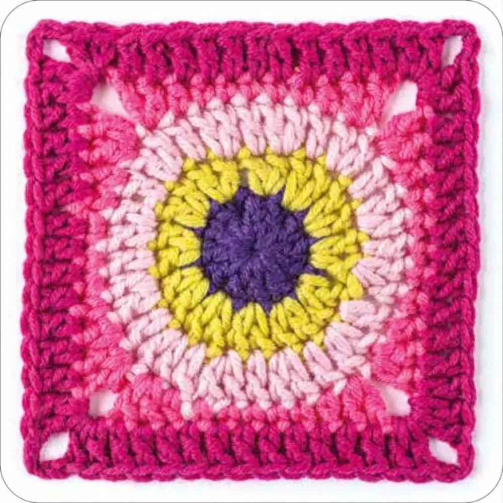 Granny Square Pattern Card Deck – DIY Knitting Kit for Adults