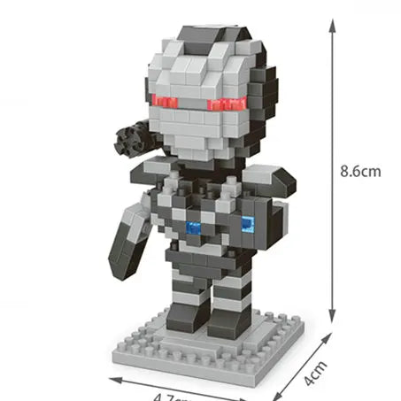 Disney Hero Micro Building Blocks – Cartoon Assembly Toy Gift for Kids