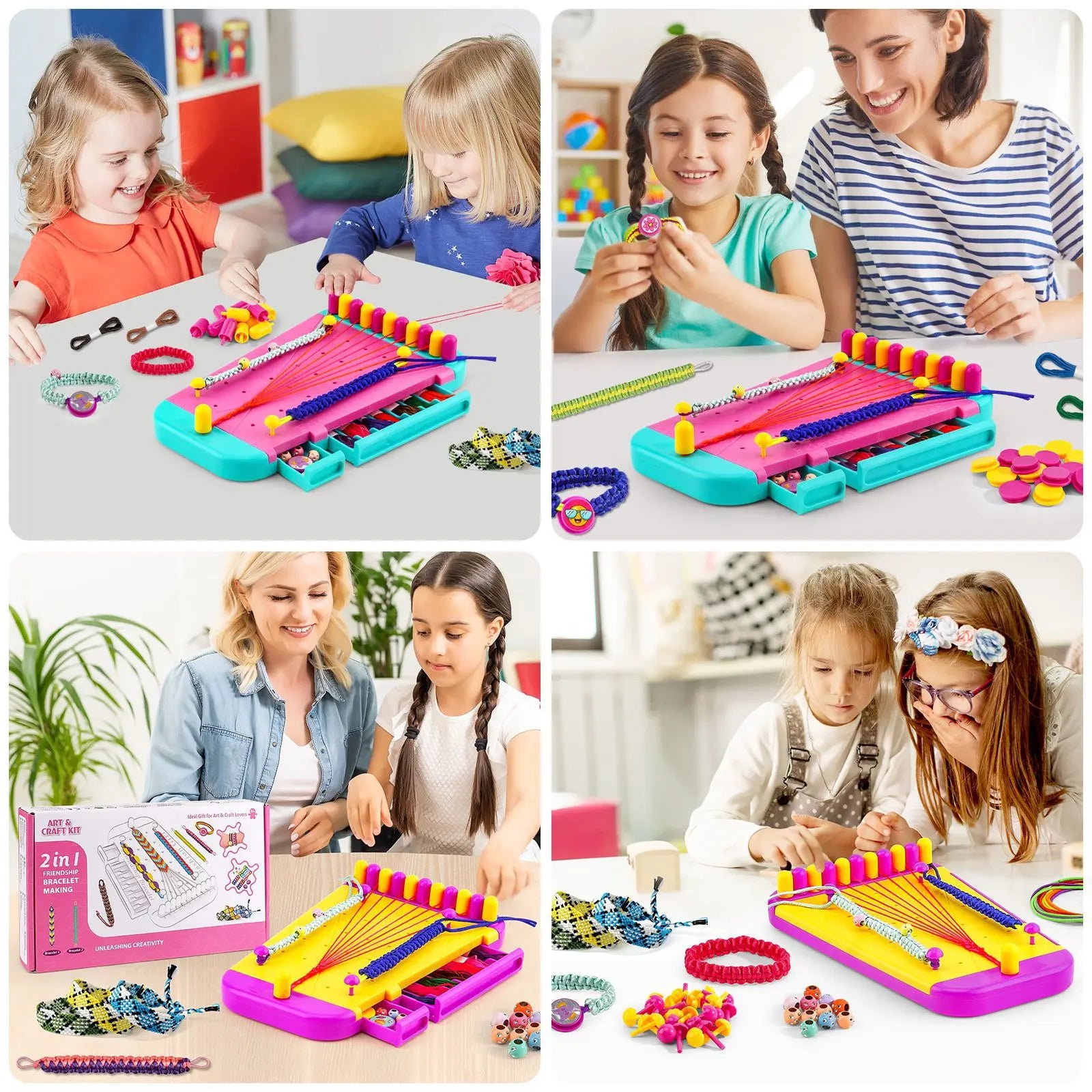 Friendship Bracelet Making Kit for Girls