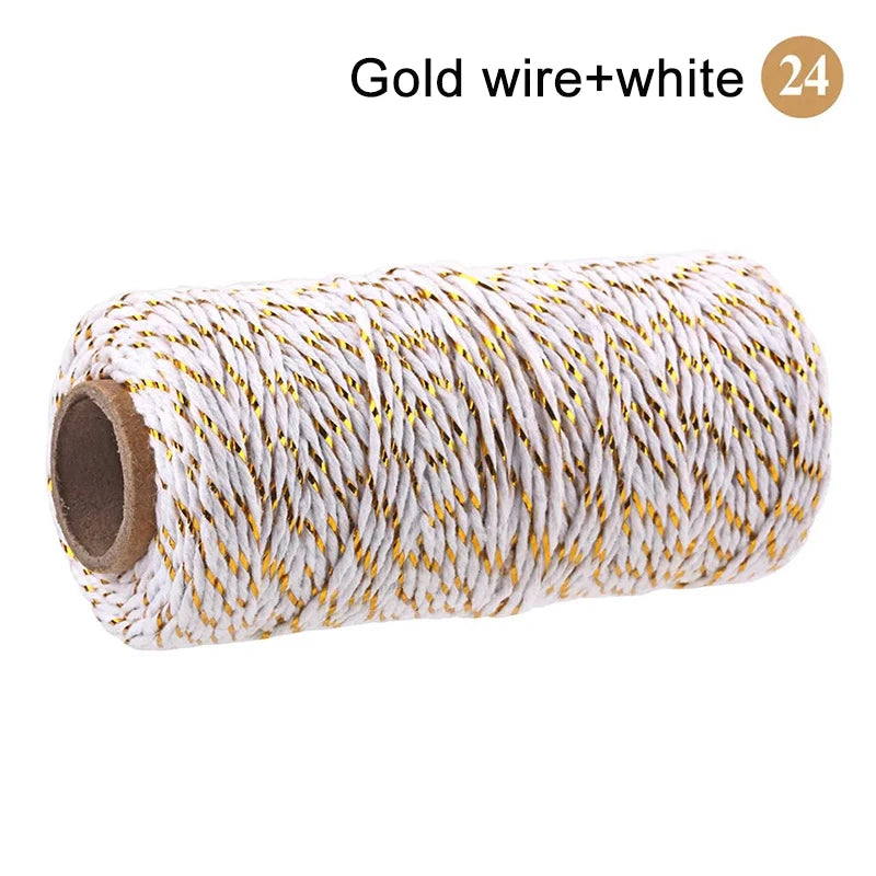 2mm Cotton Macrame Cord – 100M DIY Craft Rope