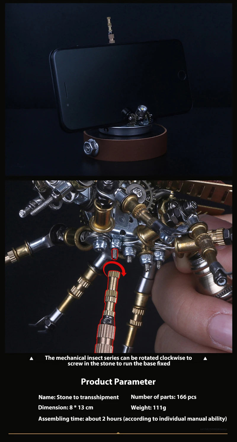 Mechanical Insect Metal DIY 3D Puzzle Model Kit