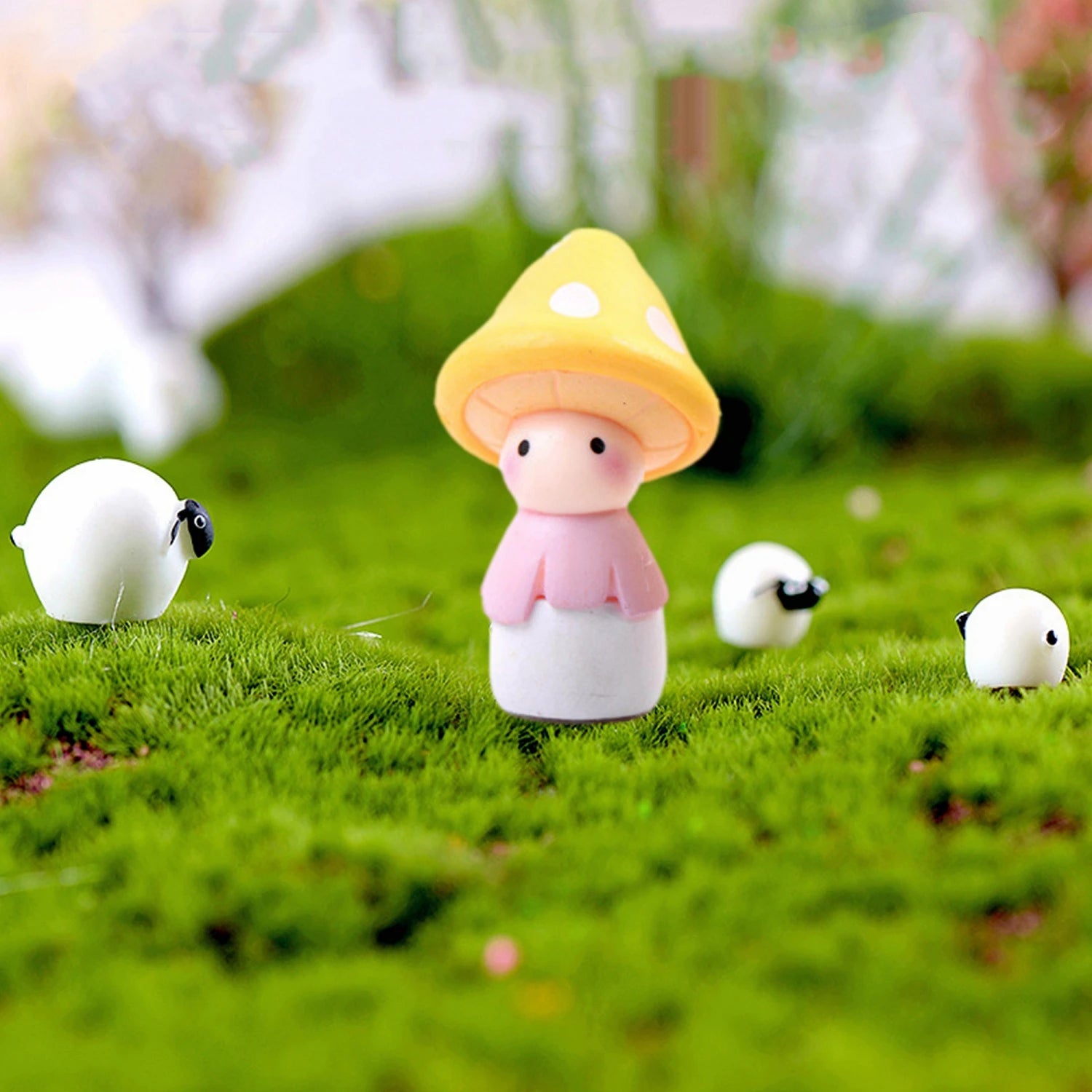 Miniature Fairy Garden Accessories – DIY Figurines for Pot & Landscape Décor