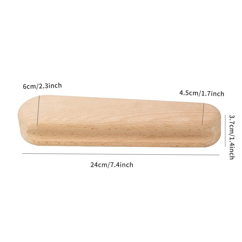 Beech Wooden Tailor’s Clapper Double-Sided Pressing Pad