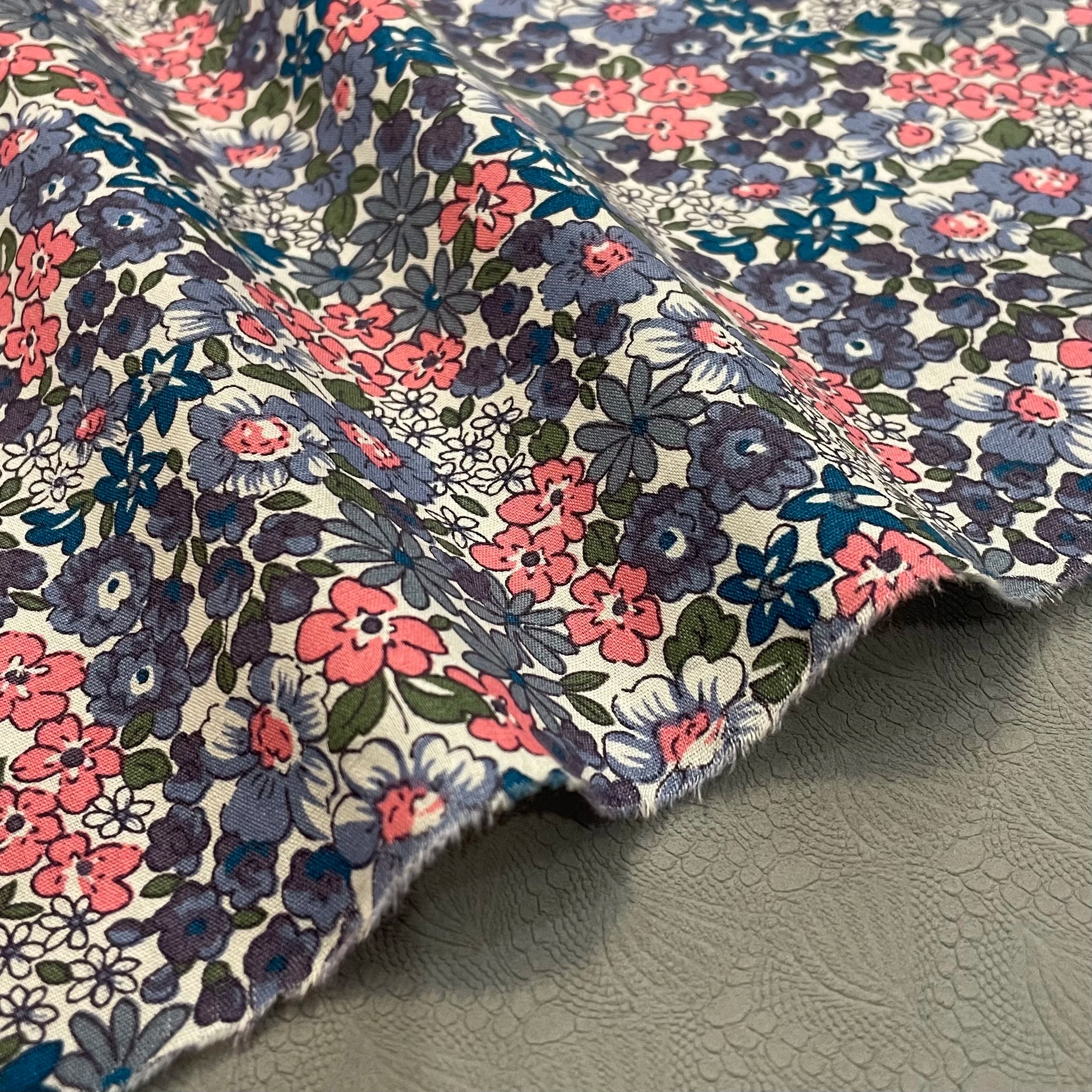 145x50cm Floral 100% Cotton Digital Print Fabric for Sewing