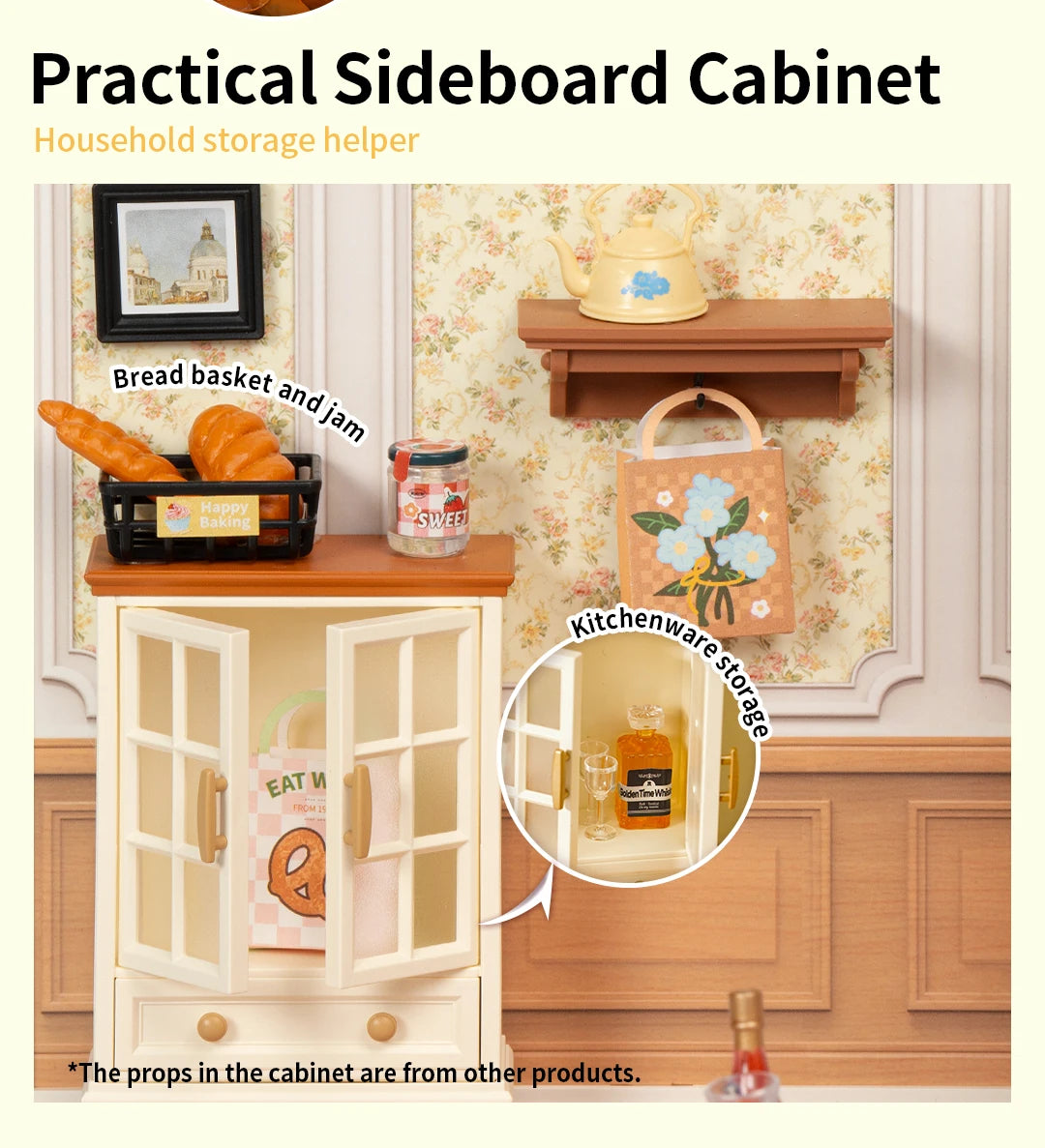 Robotime DIY Miniature Dollhouse – Supply Store Kit