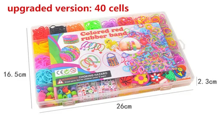 Rainbow Loom Bands DIY Bracelet Kit