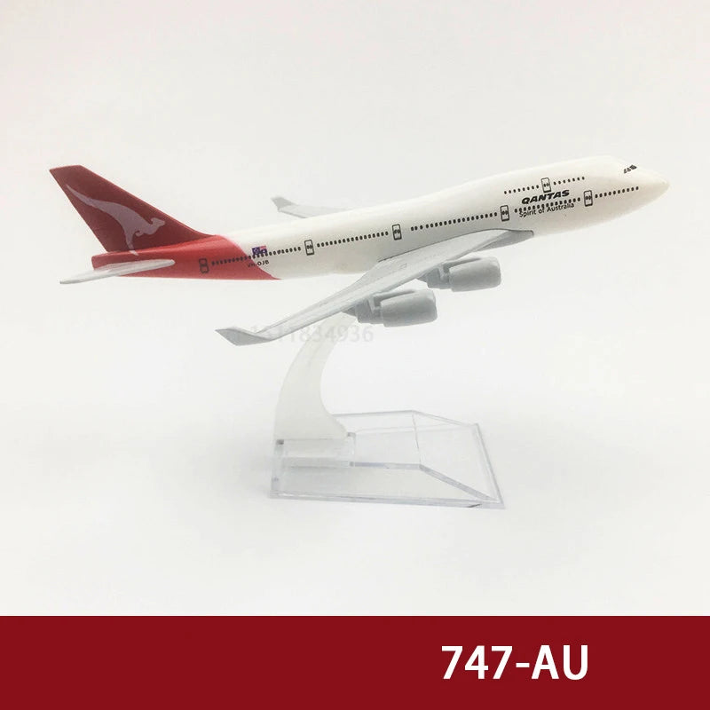 6-Inch Diecast Boeing Airplane Model (737–787 Series)