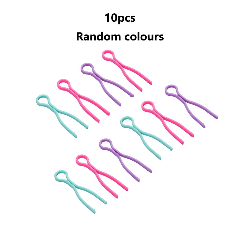 Mixed Color Plastic Bobbin Thread Clips – 10/30/50pcs