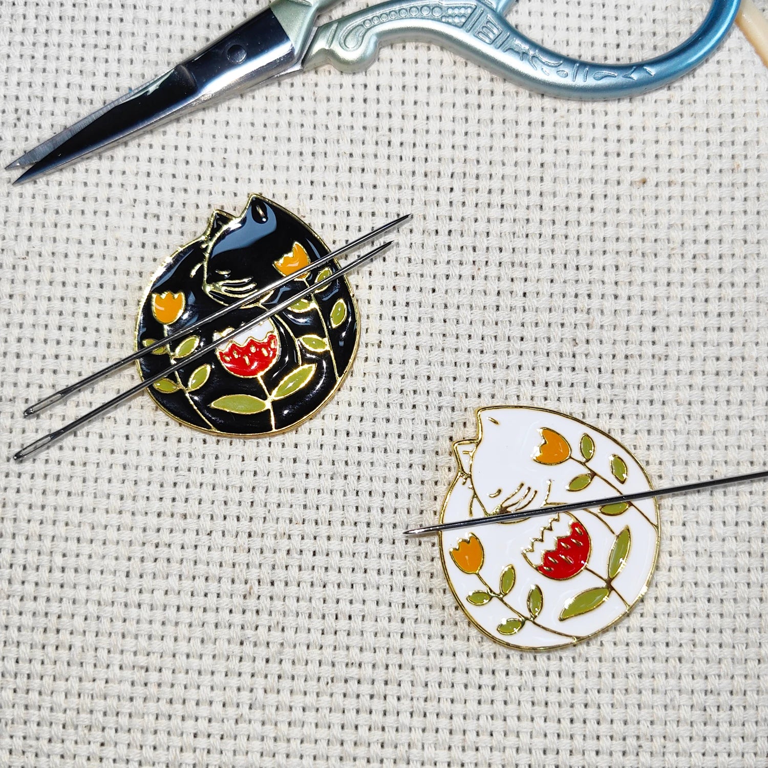 Magnetic Needle Minder Flower Leaf Holder