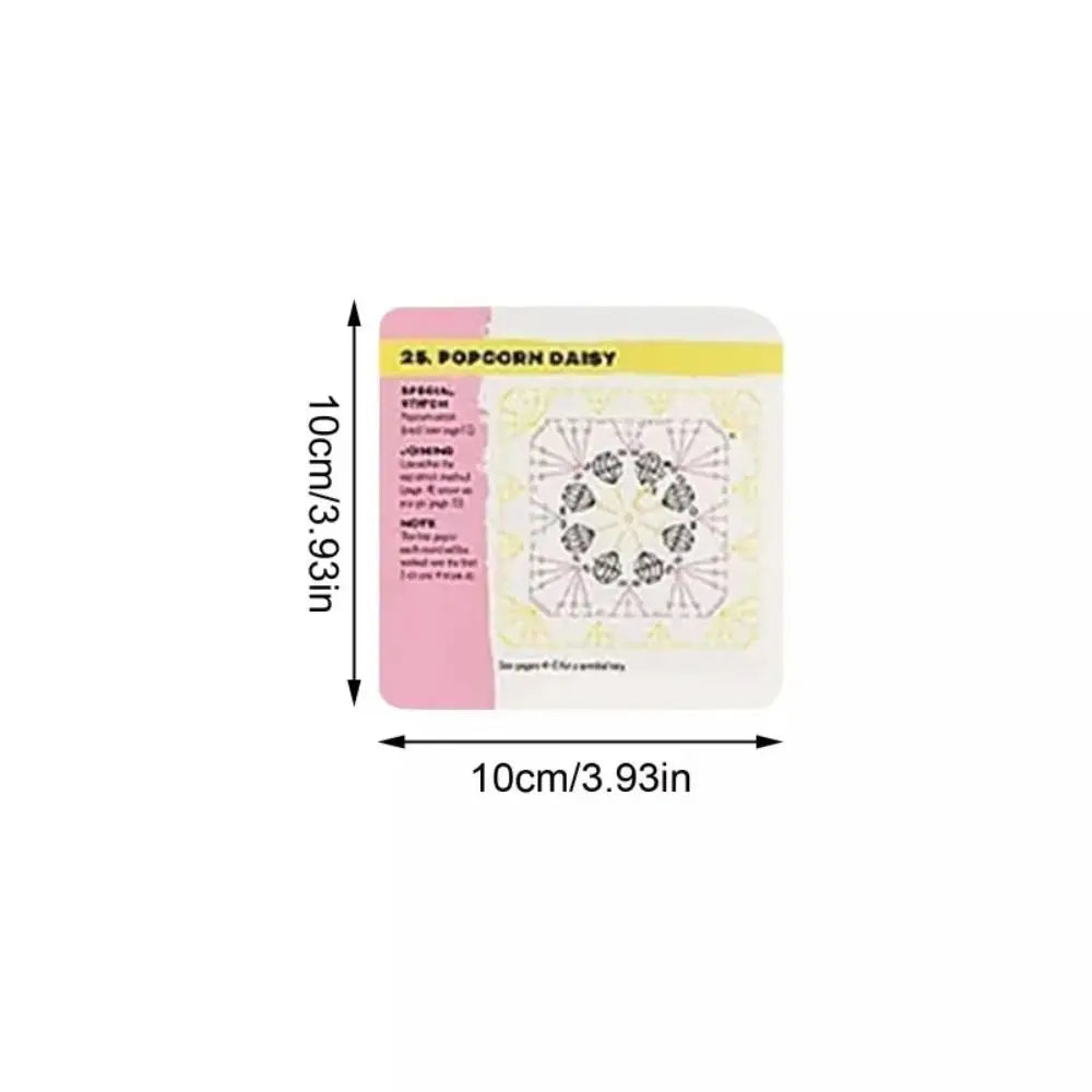 Granny Square Pattern Card Deck – DIY Knitting Kit for Adults