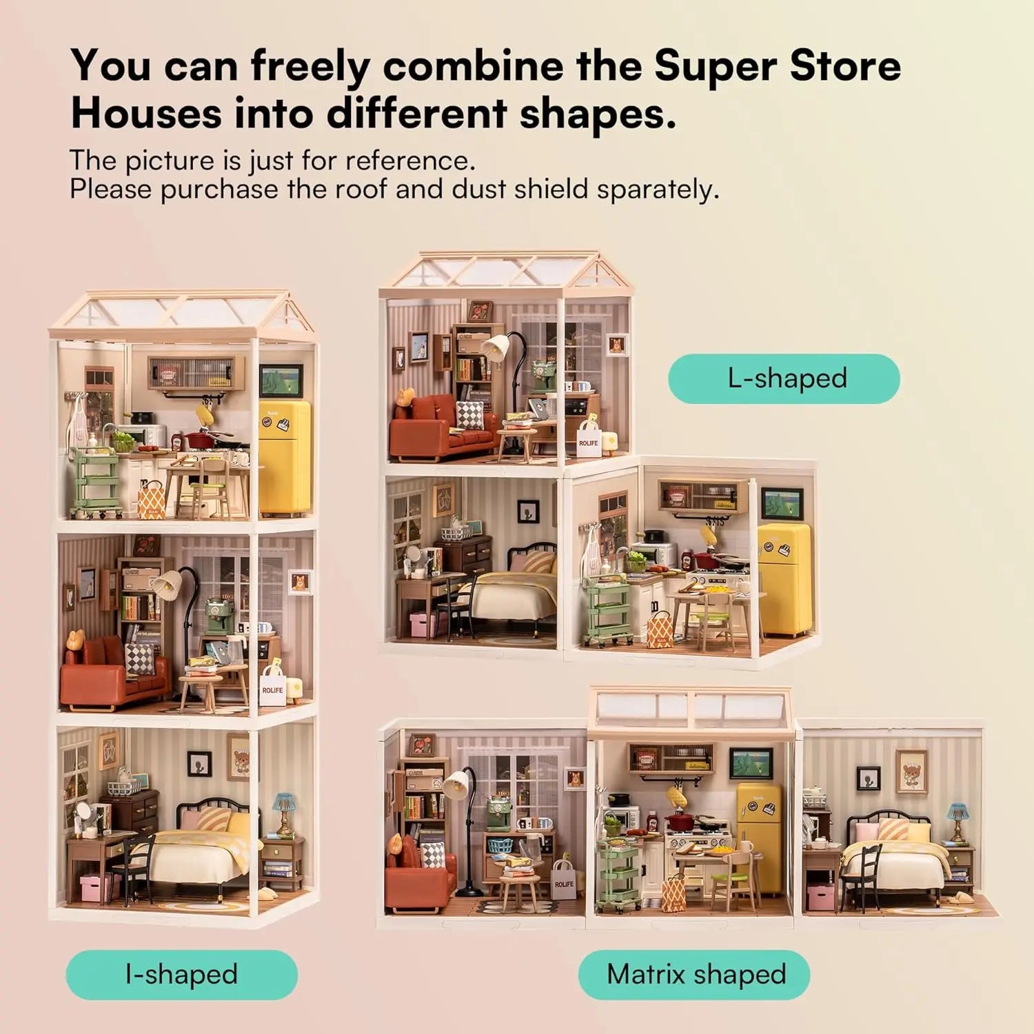 Robotime Miniature Dollhouse Kit – Supply Store