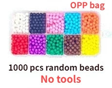 1000pcs DIY Water Spray Beads Craft Kit for Kids