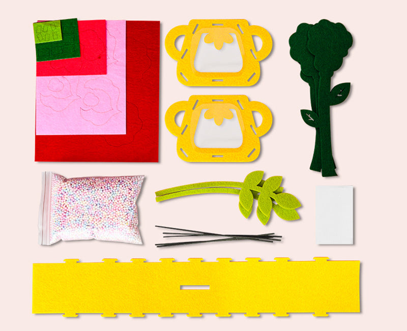 DIY Flower Pot Montessori Craft Kit for Kids of all ages