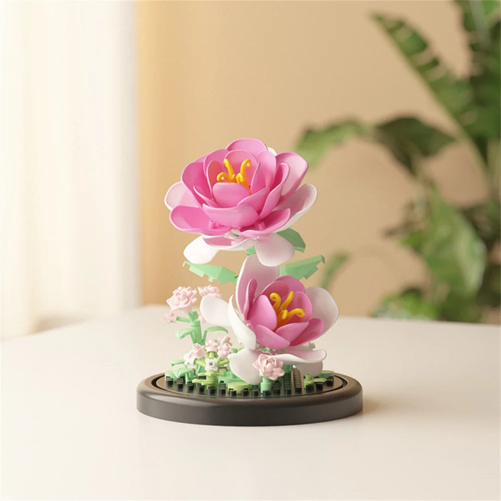 Eternal Flower Bonsai Micro Building Blocks Model