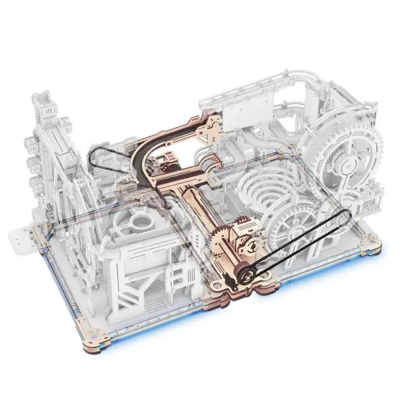 Robotime ROKR Electric Marble Spaceport 3D Puzzle