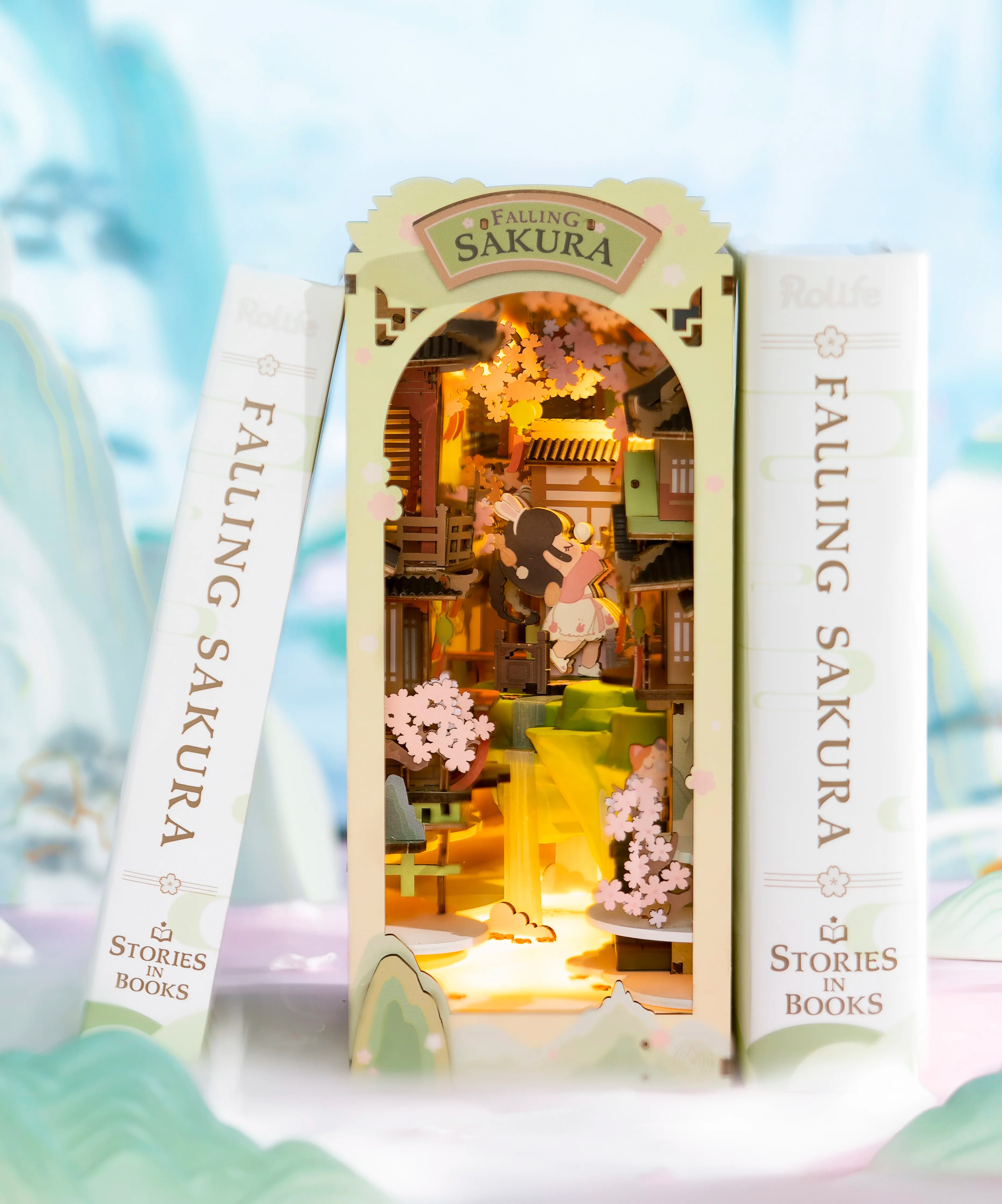 Robotime Rolife DIY Book Nook Miniature Dollhouse