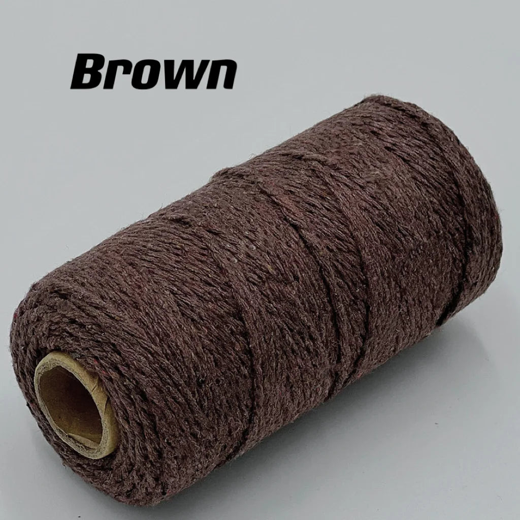 2mm Macrame Cord 100m Natural Twine String