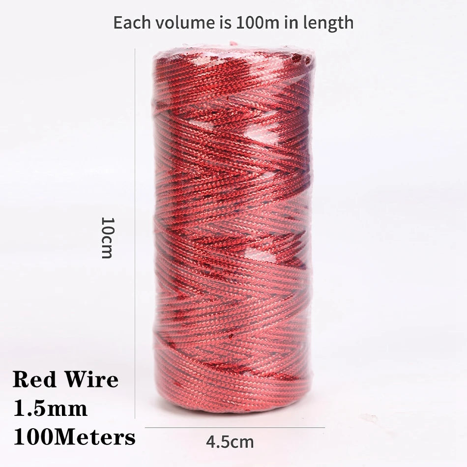 2mm Cotton Macrame Cord – 100M DIY Craft Rope