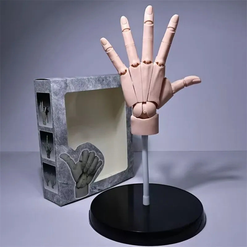 Articulated Hand Model for Drawing and Decoration