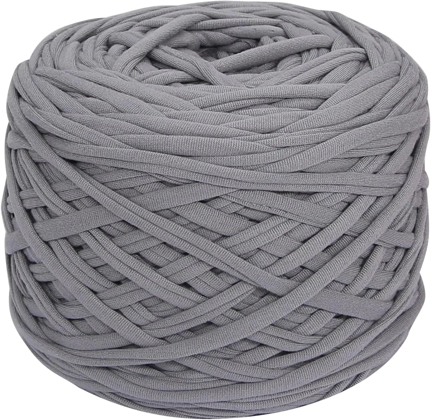 400g Thick T-Shirt Yarn – Elastic Fabric for DIY Crochet & Knitting