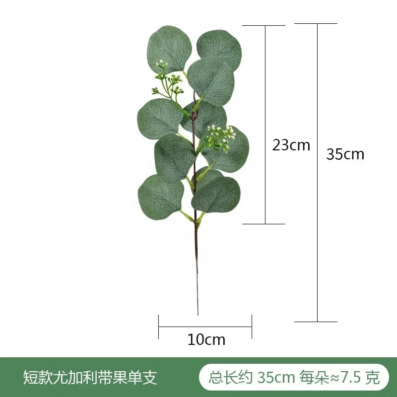 Artificial Eucalyptus Leaves for Floral Arrangements and Decor