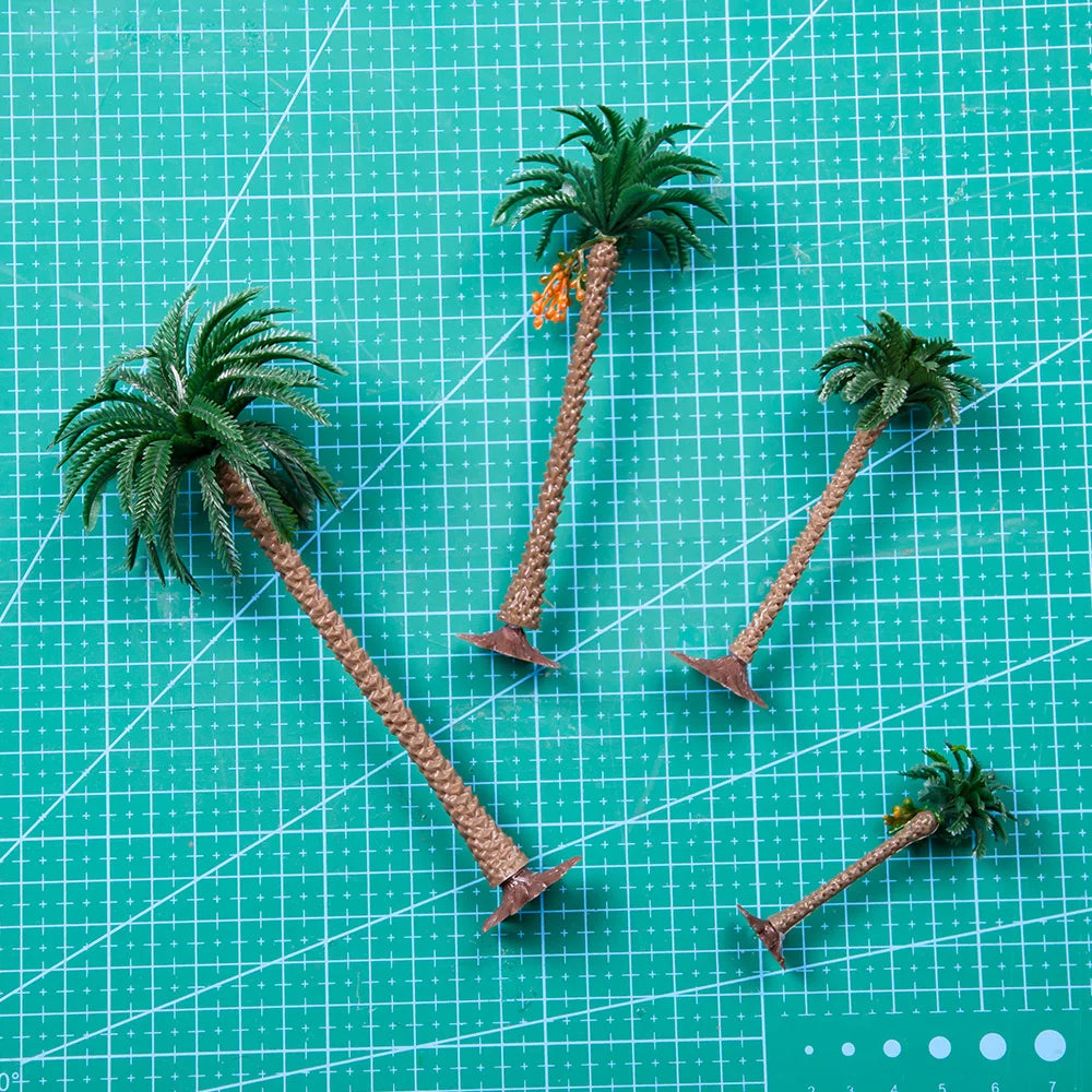 Miniature Coconut Palm Tree Set 5pcs