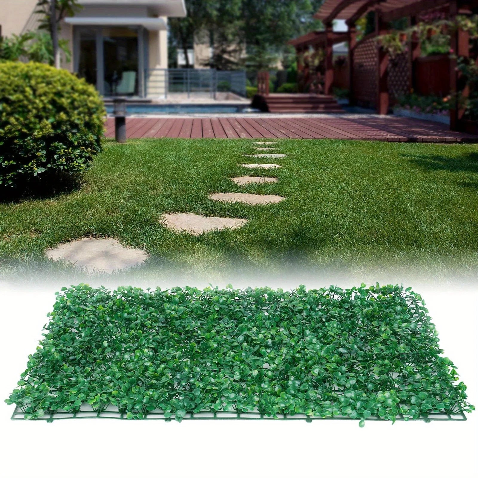 40x60cm Artificial Greenery Wall Panel for Home and Garden