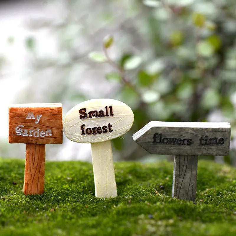 Miniature Fairy Garden Accessories – DIY Figurines for Pot & Landscape Décor