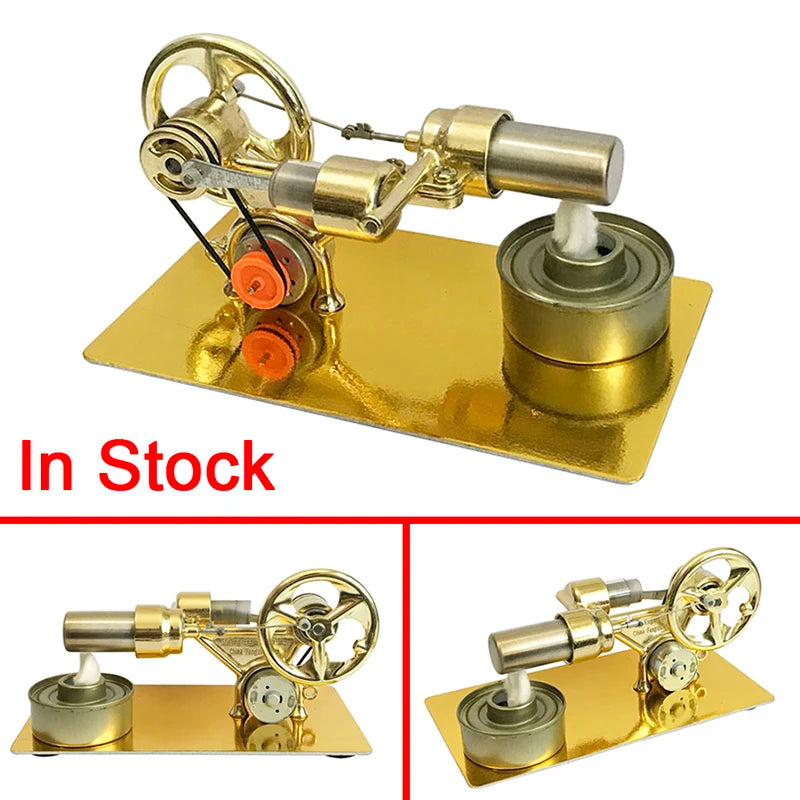 Mini Stirling Engine Model Generator Toy
