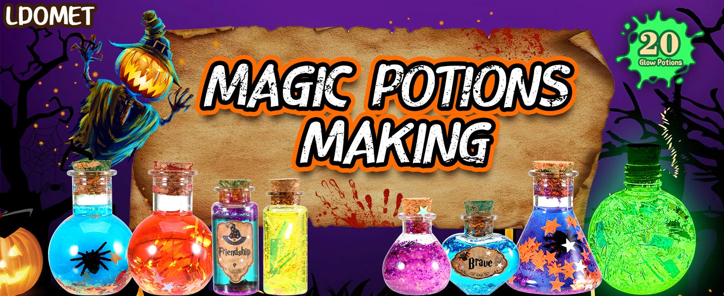 DIY Fairy Magic Potions Kit for Kids
