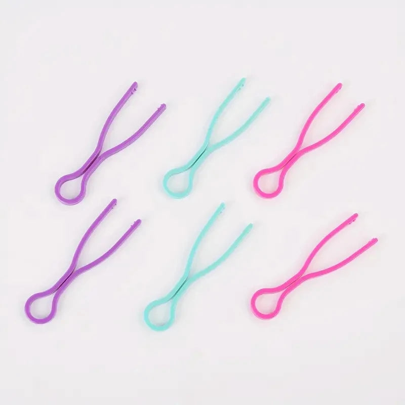 Mixed Color Plastic Bobbin Thread Clips – 10/30/50pcs