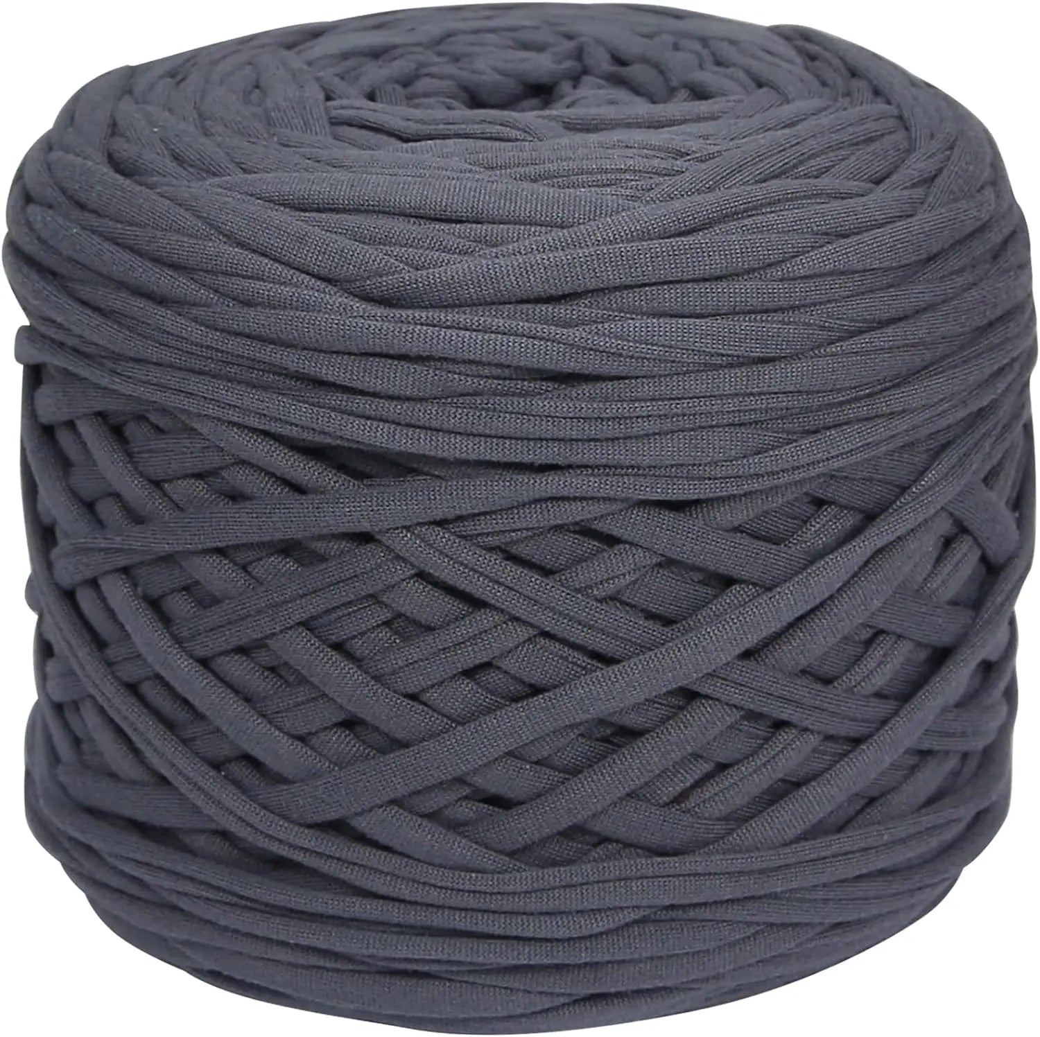 400g Thick T-Shirt Yarn – Elastic Fabric for DIY Crochet & Knitting
